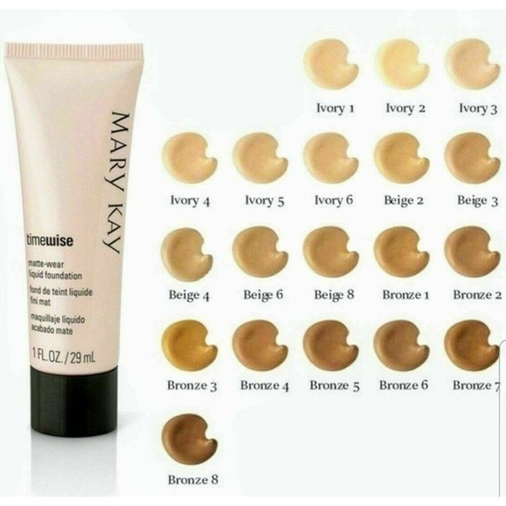 Mary Kay Matte Wear Liquid Foundation - Ivory 2‎ - 038751